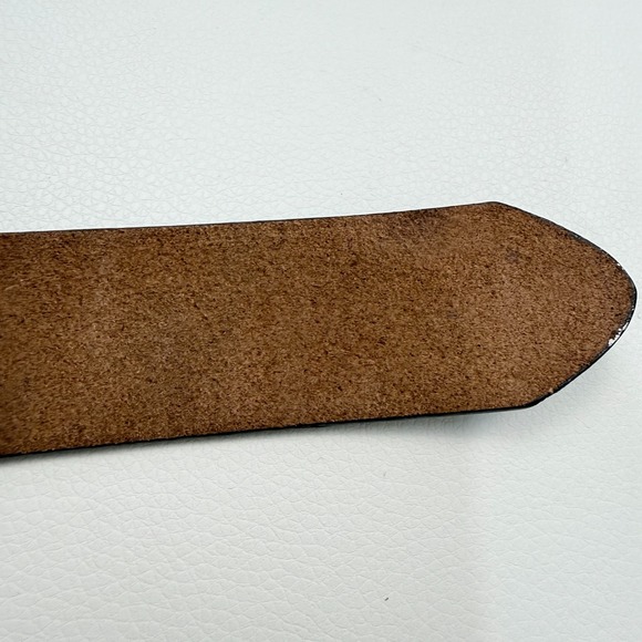 Natural Life Boho Western Leather Belt Pink Star Festival Rockstar Size S/M - Picture 8 of 8